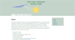 Desktop Screenshot of 4seasonstennisclub.com